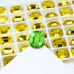 DZ 3023 12x10 mm octagon shape crystal fancy stone 